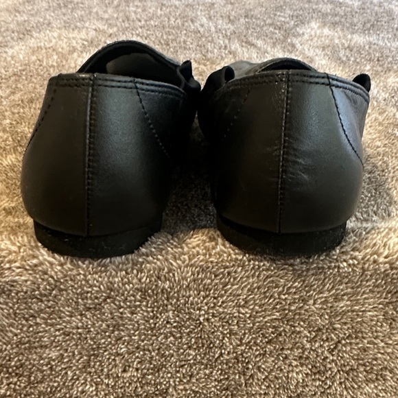 American Ballet Theatre Leather Kids Black Slip-On Dance - Picture 4 of 6